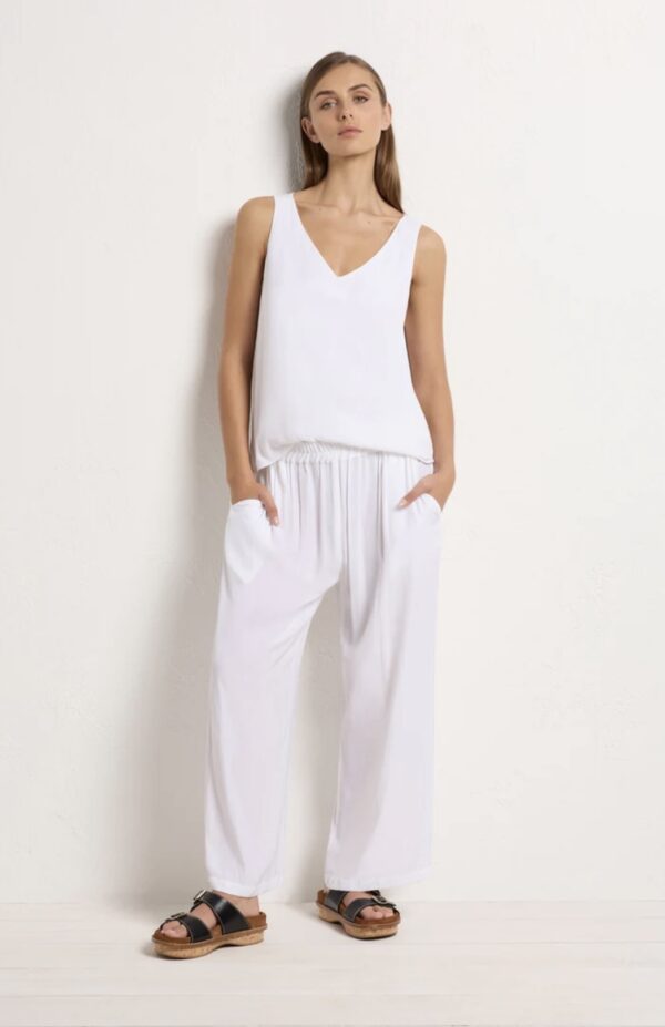 Mela Purdie - F67 2703 Audrey Tank - White - Image 4