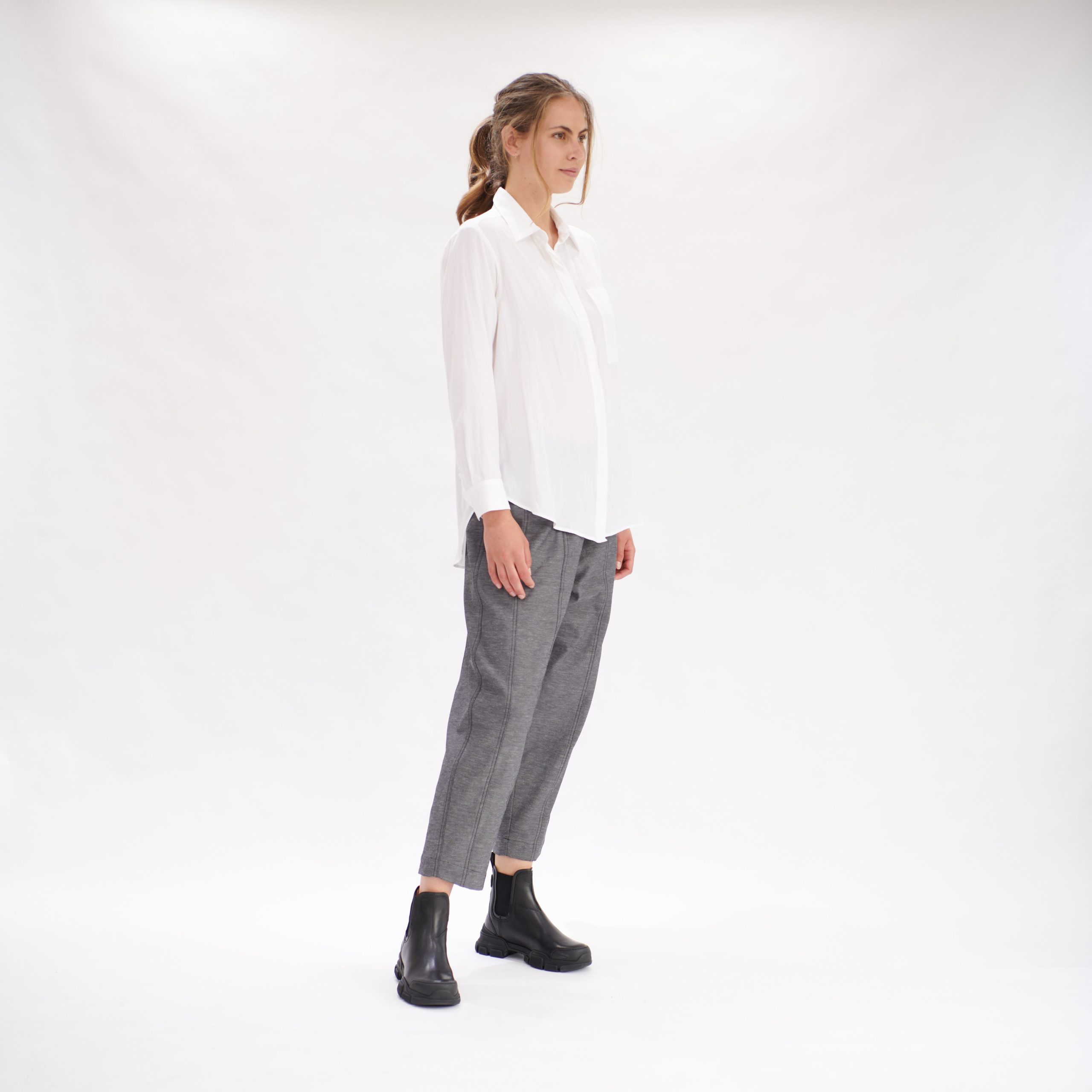 MELA PURDIE - F67 7741 Single Pocket Shirt | Frontline Designer Clothes ...