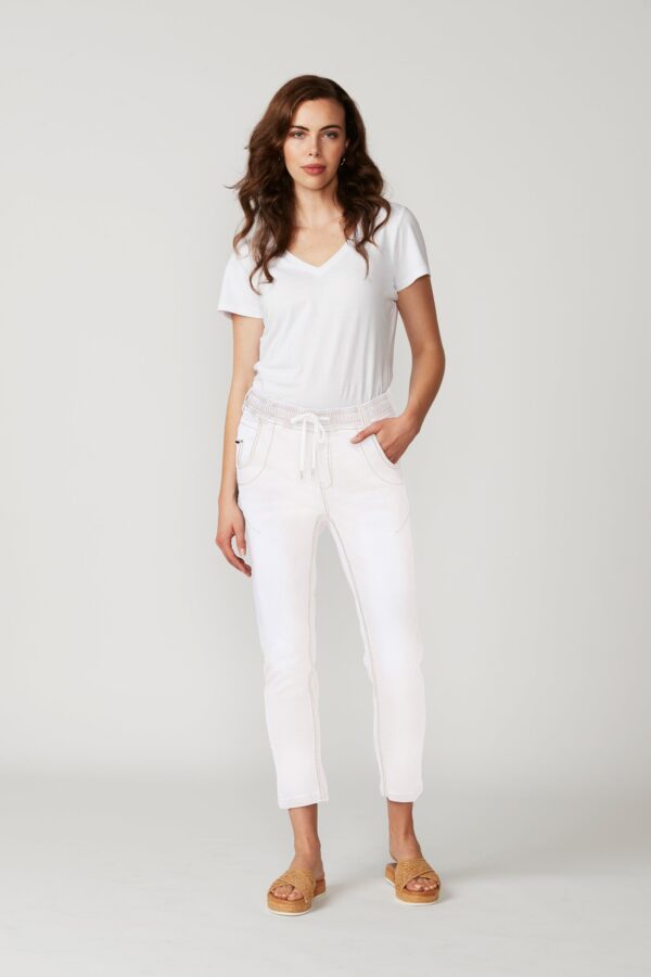 LANIA - LA2760N LTL Boyfriend Jean - White No Tape