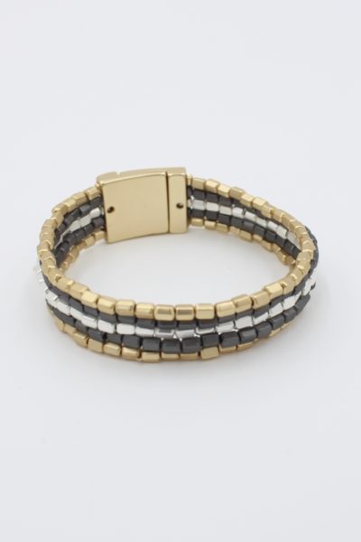 Onyx Amuleto Wrap Bracelet - Small bead – V A N I A