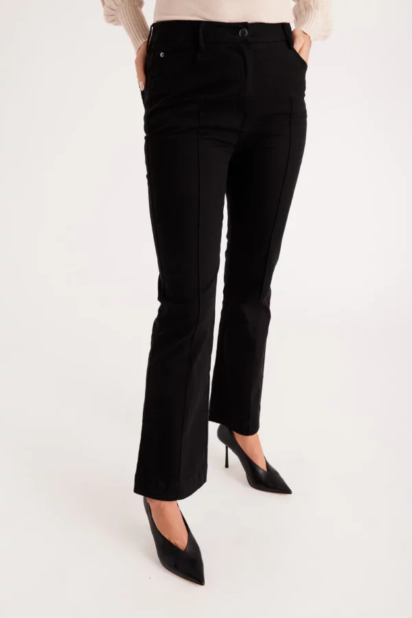 CABLE - CAW23268 Morrison Bootleg Pant - Black - Image 7