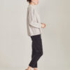 SILLS - 12470 Cord Cuffed Hepburn Pant Navy