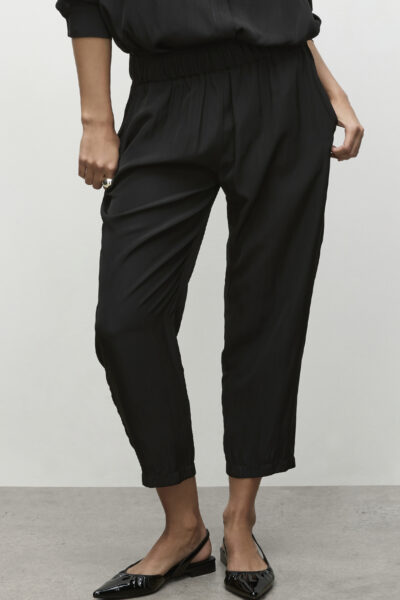 MELA PURDIE - F67 1615 Soft Capri Pant Black