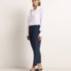 MELA PURDIE - F67 1615 Soft Capri Pant Navy - Image 3