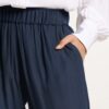 MELA PURDIE - F67 1615 Soft Capri Pant Navy - Image 2