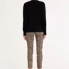 CABLE - CAW23112 Celine Merino Cable Jumper Black - Image 5