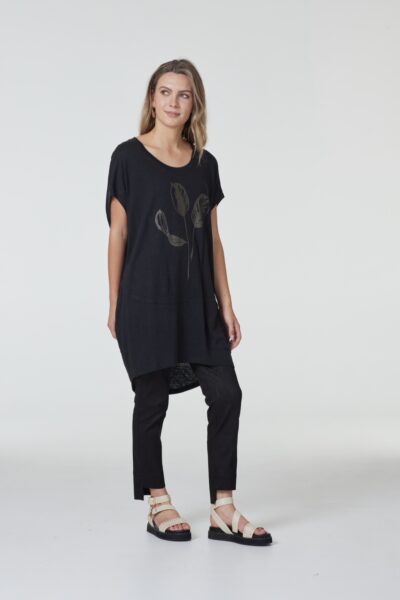 OBI - 84040D Jetty Denim Step Pant Black