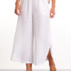 MARCO POLO - YTMS48220 3/4 Tulip Linen Pant White - Image 2