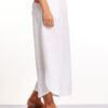 MARCO POLO - YTMS48220 3/4 Tulip Linen Pant White - Image 3