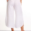 MARCO POLO - YTMS48220 3/4 Tulip Linen Pant White - Image 5