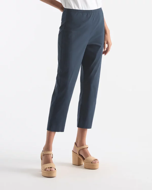 Mela Purdie - F65 1348 Cropped Pant French Navy - Image 3