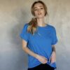MAZU - All You Need Cuff Tee - Ibiza Blue - Image 5