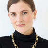 Interlinked Necklace - Beaten Gold