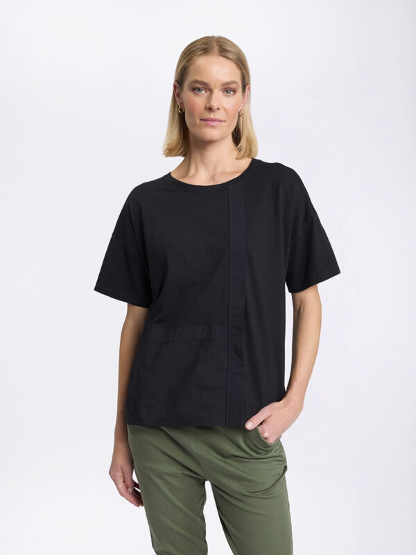 MARCO POLO -YTMS 57461 S/S Spiced Tee Black