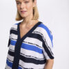 MARCO POLO- YTMS54656 S/S Stripe Viscose Top - Image 3