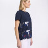 MARCO POLO-YTMS57466 Sea Bloom Spliced Tee - Image 2