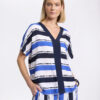 MARCO POLO- YTMS54656 S/S Stripe Viscose Top