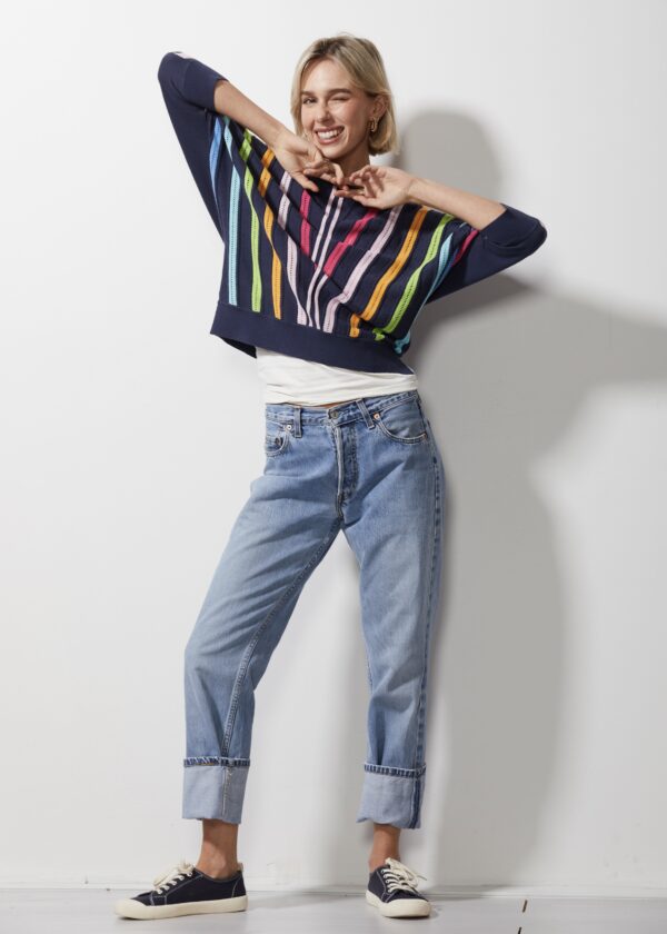 ZAKET & Plover - Breeze + Brights Jumper ZP6628 - Sailor - Image 3