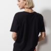 ZAKET & Plover - V Neck T ZP6646 - Black - Image 3