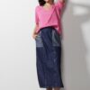 ZAKET & Plover - V Neck T ZP6646 - Hot Pink - Image 2