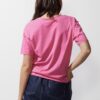 ZAKET & Plover - V Neck T ZP6646 - Hot Pink - Image 4