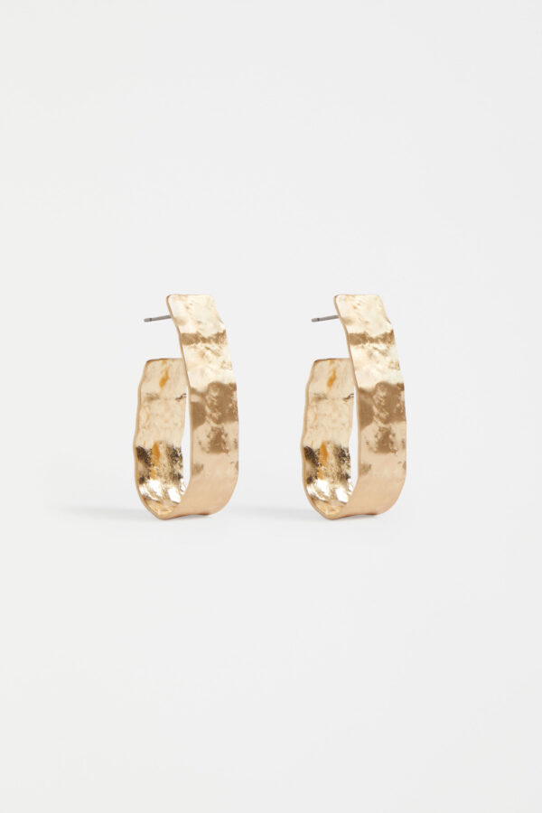 ELK - Gold Hoop E0320A00S24 - Image 2