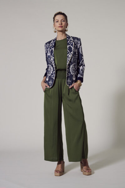 LOOBIES Story - Lucca Jacket LS2726 - Indigo Multi