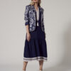LOOBIES Story - Lucca Jacket LS2726 - Indigo Multi - Image 2