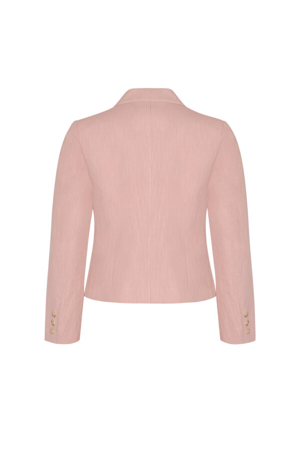 Madly Sweetly - Dart Jacket MS1306 - Blush - Image 2