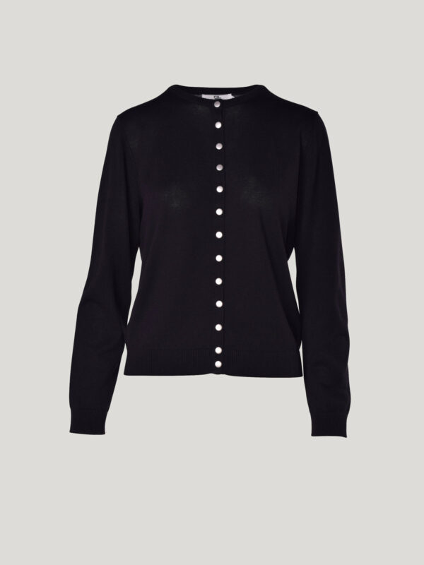 Sills - Jana Dome Cardigan  12500 - Black - Image 5