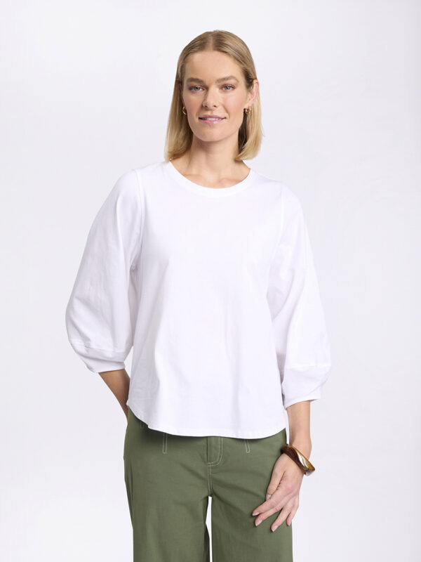 MARCO POLO- YTMS57460 Lantern sleeve Tee