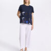 MARCO POLO-YTMS57466 Sea Bloom Spliced Tee - Image 3