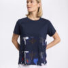 MARCO POLO-YTMS57466 Sea Bloom Spliced Tee