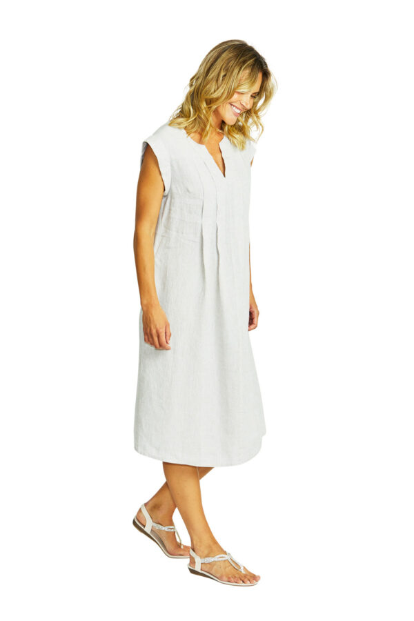 PING PONG- Maria Dress P575548 Flax - Image 3