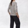MELA PURDIE-F532 2630 Relaxed Boat Neck Bisque - Image 3