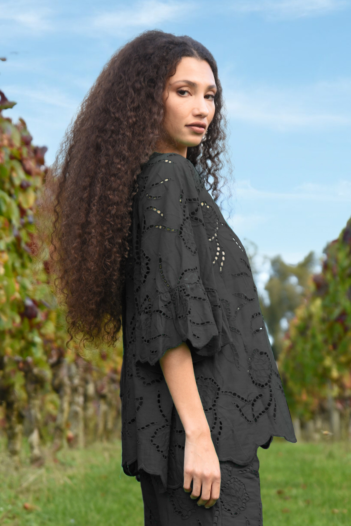 Curate by Trelise Cooper - Border Control Top - Black - Image 2