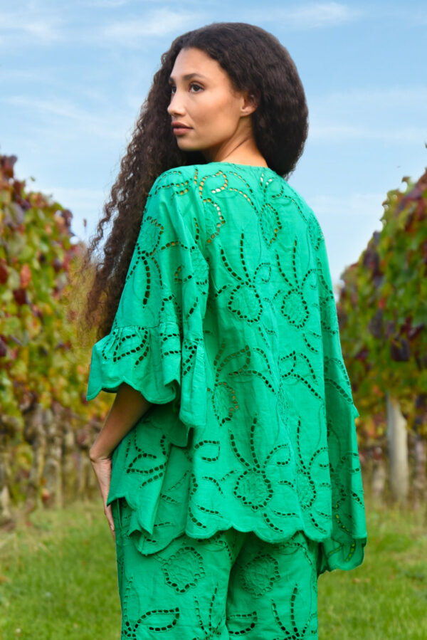 Curate by Trelise Cooper - Border Control Top - Green - Image 4