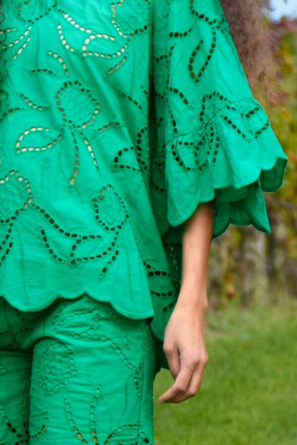 Curate by Trelise Cooper - Border Control Top - Green - Image 5