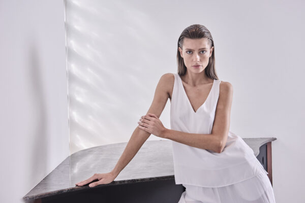 Mela Purdie - F67 2703 Audrey Tank - White