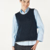 ZAKET & Plover - Essential Two Tone Vest ZP7156 - Denim