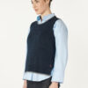 ZAKET & Plover - Essential Two Tone Vest ZP7156 - Denim - Image 4