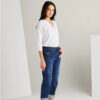 Lania- Legal Wide Jean 3475A - Indigo - Image 3