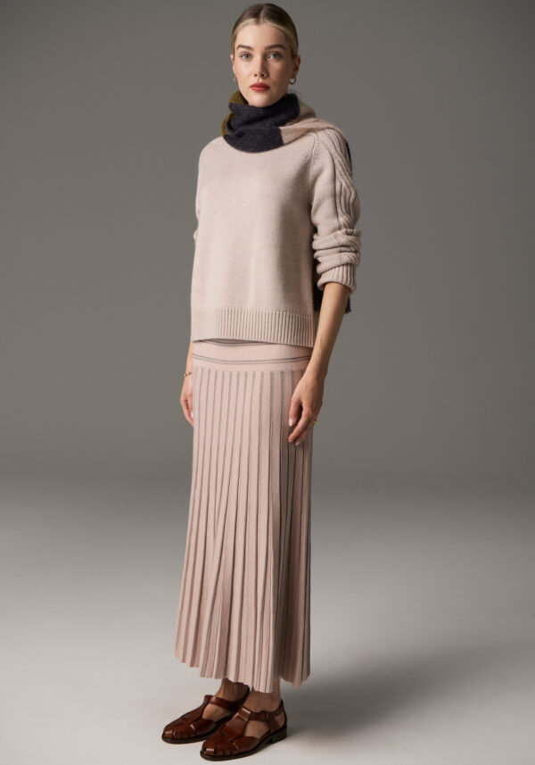 POL - Bennet Lurex Cable PP5224 - Blush - Image 4