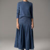 POL - Reece Denim Skirt PP5220 - Blue Wash - Image 2