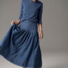 POL - Reece Denim Skirt PP5220 - Blue Wash