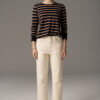 POL - Beech Stripe Knit PP5310 - Toffee/Ink - Image 2