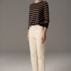 POL - Beech Stripe Knit PP5310 - Toffee/Ink - Image 3