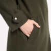 MARCO POLO - YTMP3624 Boiled Wool Moto Coat - Khaki - Image 4