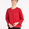 Marco Polo - Topstitched Tee YTMP7488 - Crimson