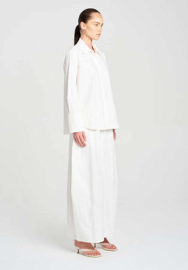 Mela Purdie - Smooth Shirt F65 8560 - White - Image 5